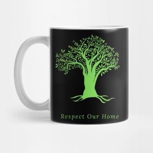 Green Tree Environmentalism Advocacy and Cause Mug